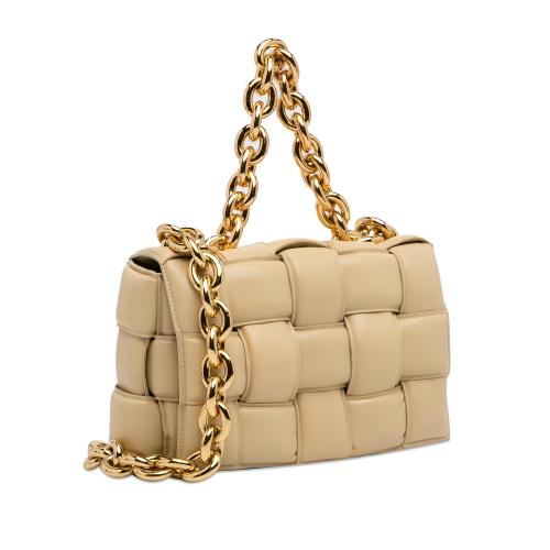 Bottega Veneta Maxi Intrecciato Padded Cassette Chain