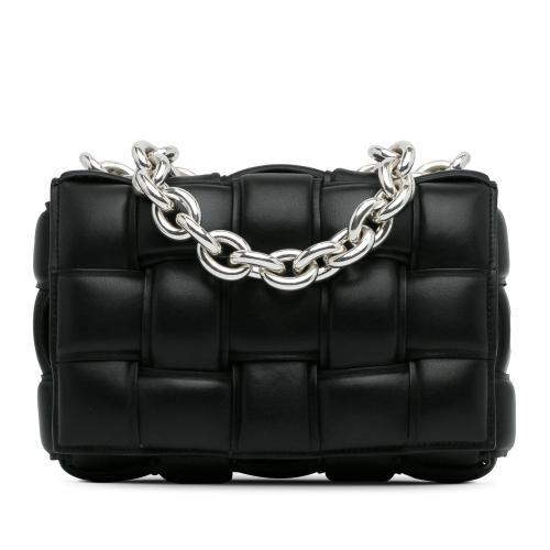 Bottega Veneta Maxi Intrecciato Padded Cassette Chain