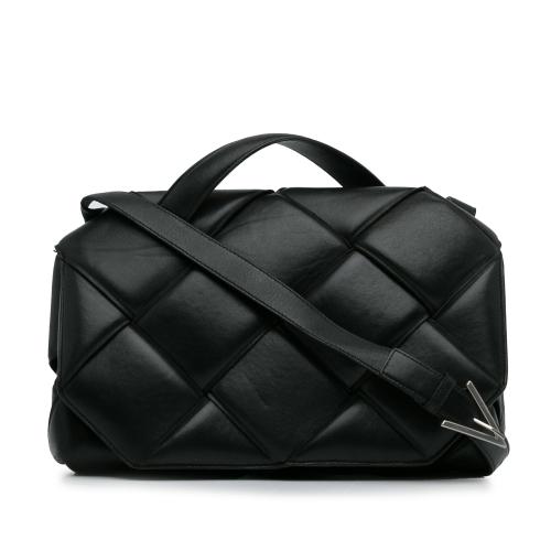 Bottega Veneta Maxi Intrecciato Padded Leather Satchel