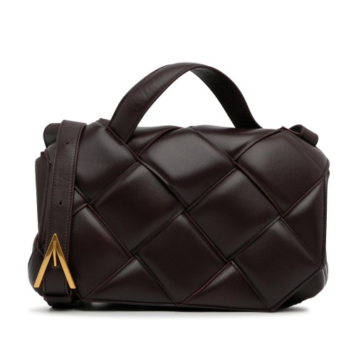 Bottega Veneta Maxi Intrecciato Padded Top Handle Bag