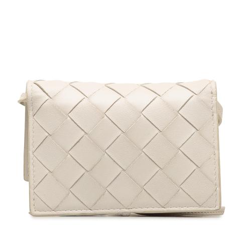 Bottega Veneta Mini Intrecciato Knot Crossbody