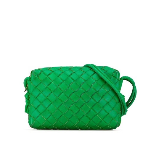 Bottega Veneta Mini Nappa Intrecciato Loop Camera Bag