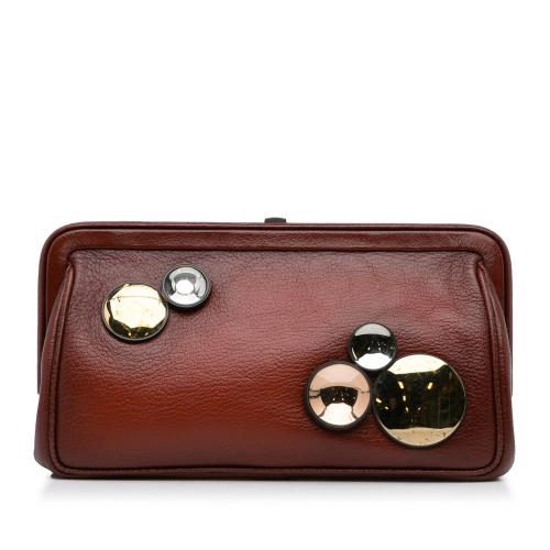 Bottega Veneta Mirror Lens Clutch