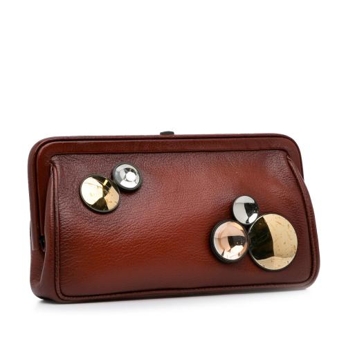 Bottega Veneta Mirror Lens Clutch