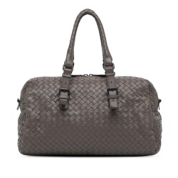 Bottega Veneta Nappa Intrecciato Boston Bag