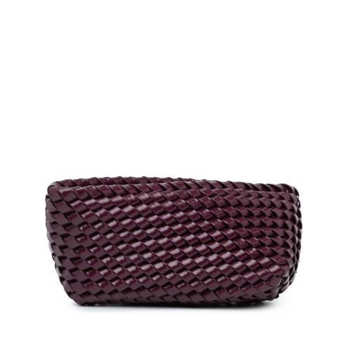 Bottega Veneta Nappa Intrecciato Slanted Clutch