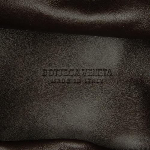 Bottega Veneta Nylon Intrecciato Effect Point Satchel