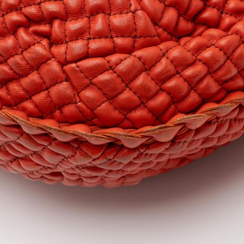 Bottega Veneta Ponza Nappa Leather Belly Mini Hobo