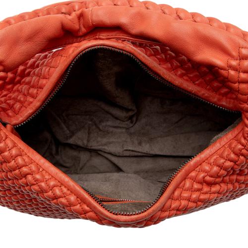 Bottega Veneta Ponza Nappa Leather Belly Mini Hobo