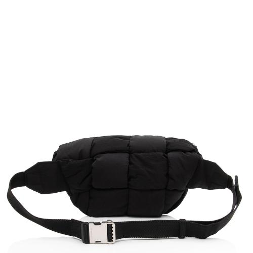 Bottega Veneta Puffed Nylon Tech Cassette Belt Bag