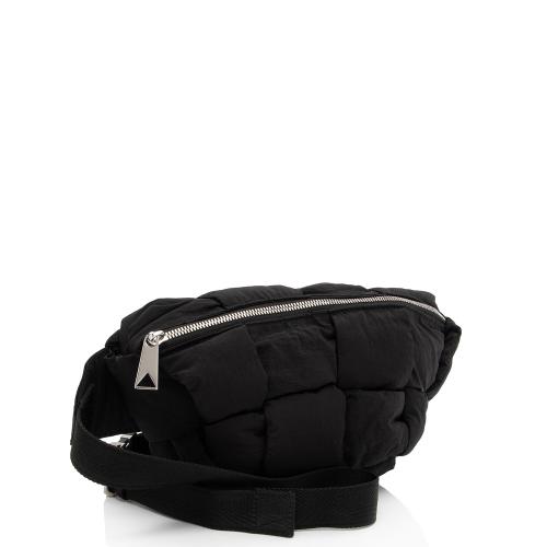 Bottega Veneta Puffed Nylon Tech Cassette Belt Bag