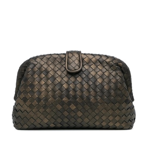 Bottega Veneta Small Nappa Intrecciato The Lauren 1980 Clutch