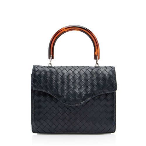 Bottega Veneta Vintage Intrecciato Nappa Top Handle