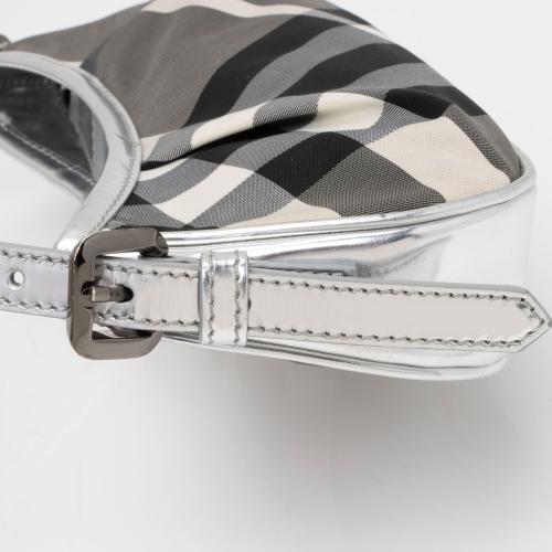 Burberry Beat Check Small Shoulder Bag