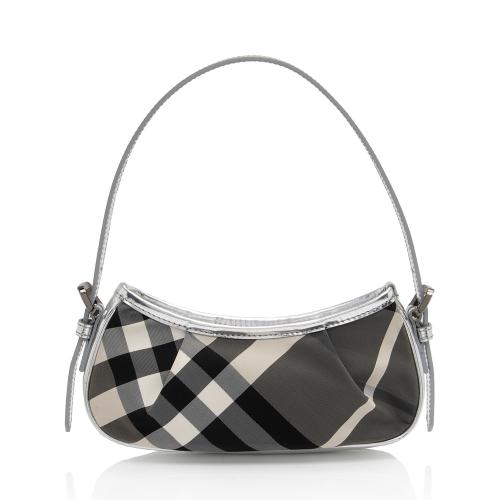 Burberry Beat Check Small Shoulder Bag