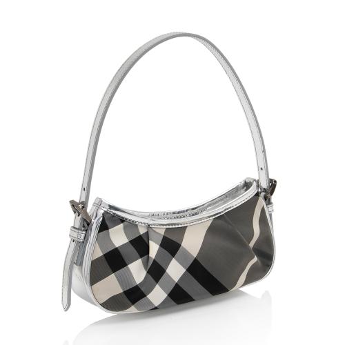 Burberry Beat Check Small Shoulder Bag