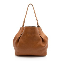 Burberry Calfskin House Check Maidstone Medium Shoulder Bag