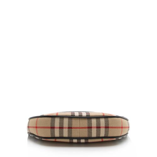 Burberry Calfskin Vintage Check Olympia Pouch