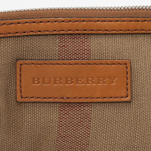 Burberry Canvas Check Ashby Mini Hobo