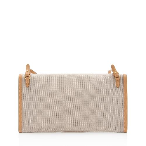 Burberry Canvas Logo Small Pocket Clutch