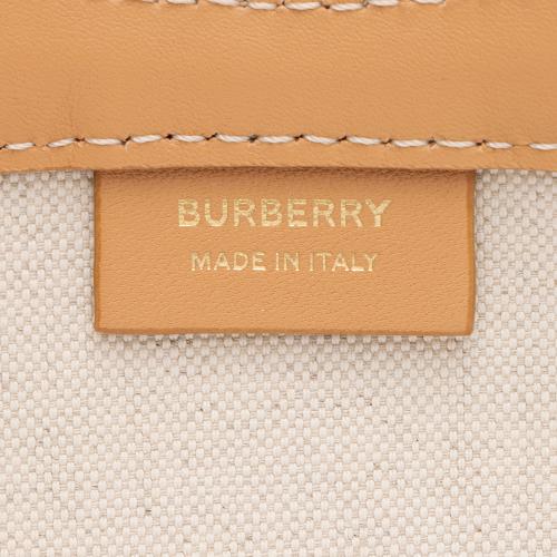 Burberry Canvas Logo Small Pocket Clutch