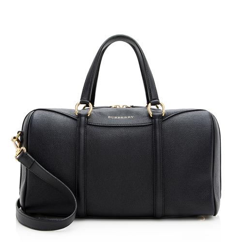 Burberry Leather Alchester Bowling Bag