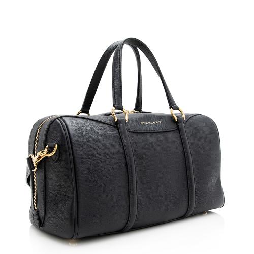 Burberry Leather Alchester Bowling Bag