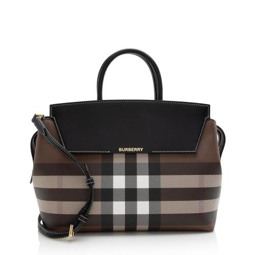 Burberry Exaggerated Check Catherine Medium Satchel