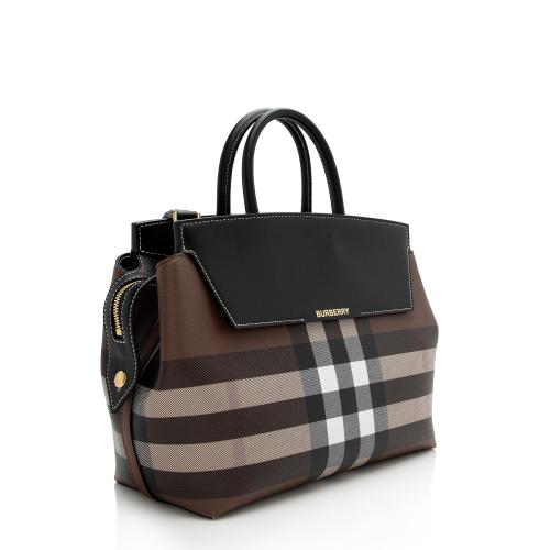 Burberry Exaggerated Check Catherine Medium Satchel