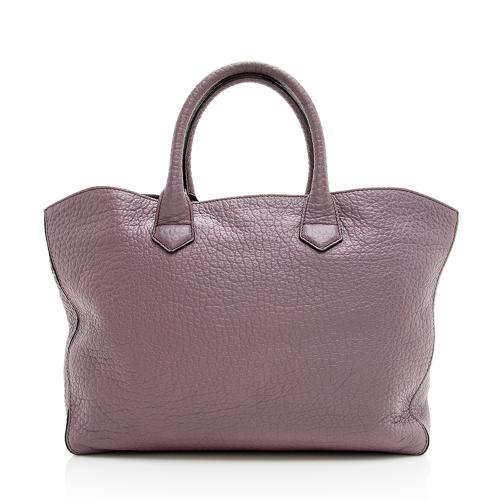 Burberry Grained Leather Dewsbury Medium Tote