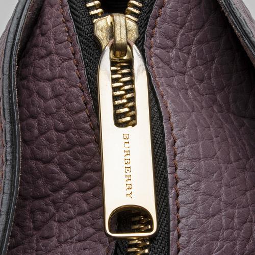 Burberry Grained Leather Dewsbury Medium Tote