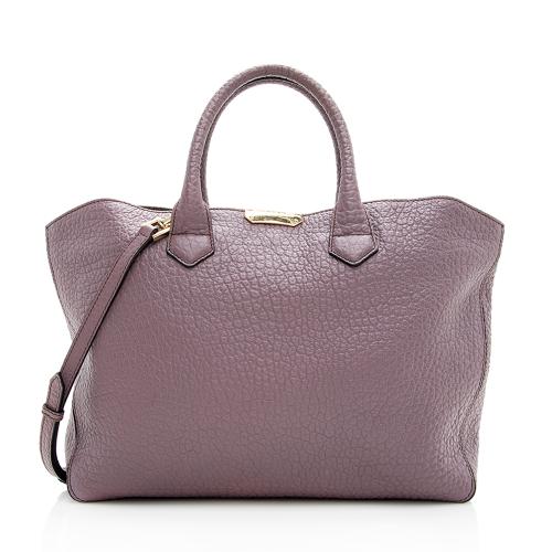 Burberry Grained Leather Dewsbury Medium Tote