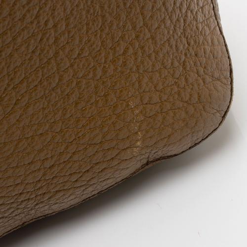 Burberry Grained Leather Ledbury Hobo