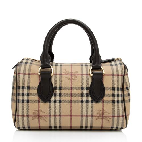 Burberry Haymarket Check Chester Medium Satchel