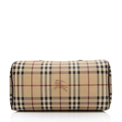 Burberry Haymarket Check Chester Medium Satchel