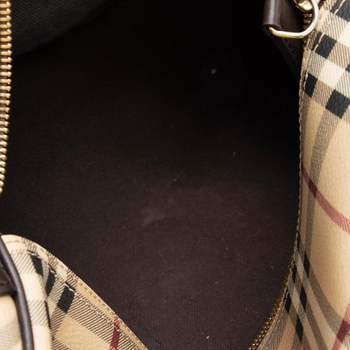 Burberry Haymarket Check Chester Medium Satchel