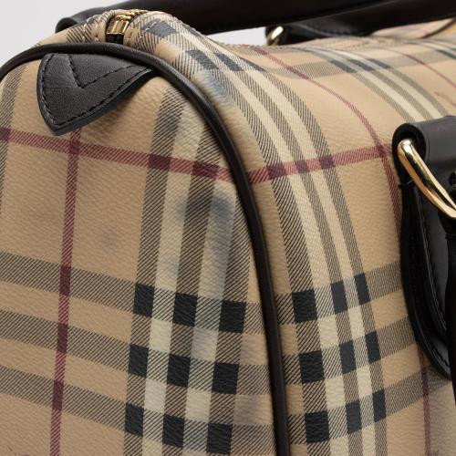 Burberry Haymarket Check Chester Medium Satchel