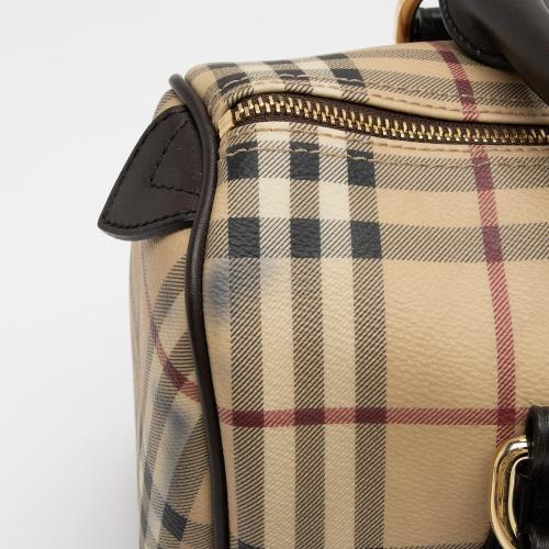 Burberry Haymarket Check Chester Medium Satchel