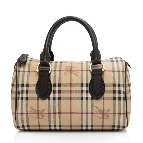 Burberry Haymarket Check Chester Medium Satchel