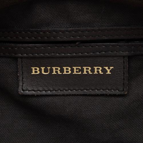 Burberry Haymarket Check Chester Medium Satchel