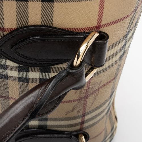 Burberry Haymarket Check Chester Medium Satchel