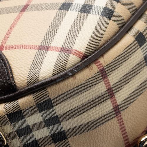 Burberry Haymarket Check Chester Medium Satchel