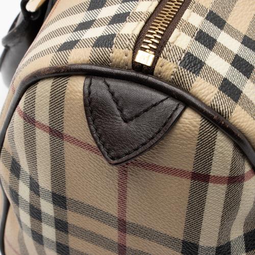 Burberry Haymarket Check Chester Medium Satchel