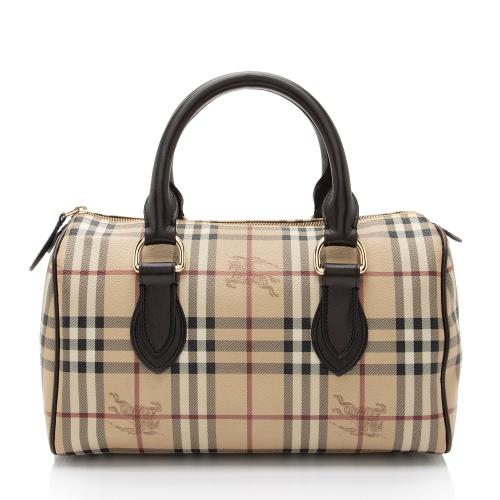 Burberry Haymarket Check Chester Medium Satchel