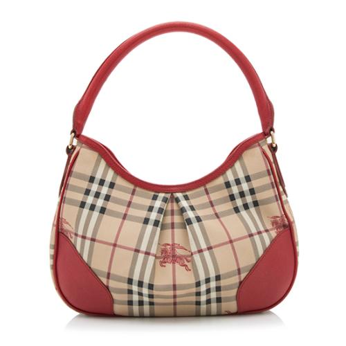 Burberry Haymarket Check Hernville Hobo