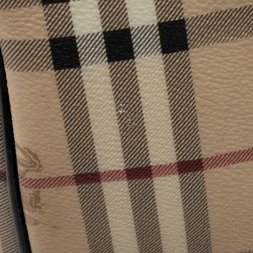 Burberry Haymarket Check Holdall Duffle