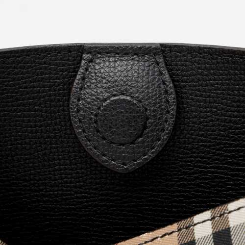 Burberry Haymarket Check Lorne Bucket Bag