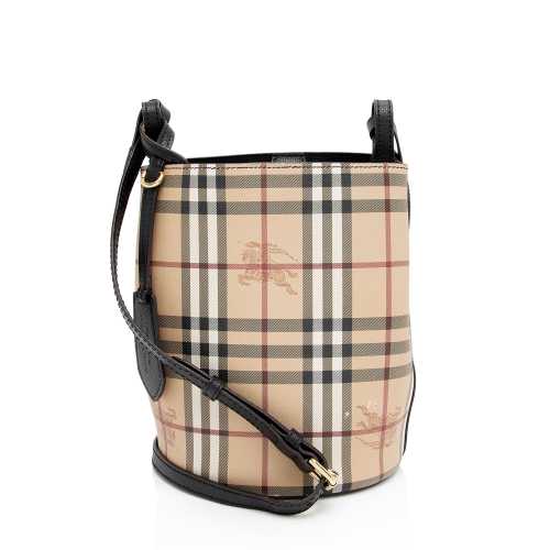 Burberry Haymarket Check Lorne Bucket Bag Burberry Handbags Bag Borrow or Steal