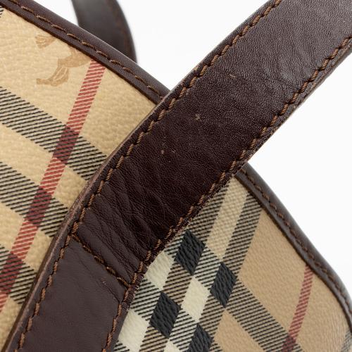 Burberry Haymarket Check Medium Tote