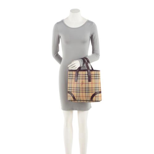 Burberry Haymarket Check Medium Tote